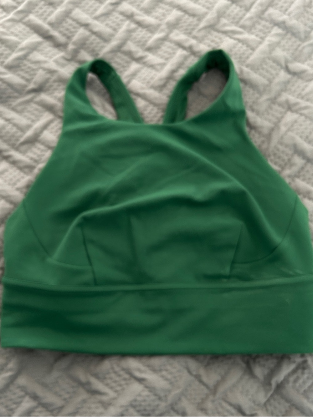lululemon athletica Green High-Neck Sports Bra